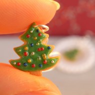 Vánoční sušenky visací - stromečky